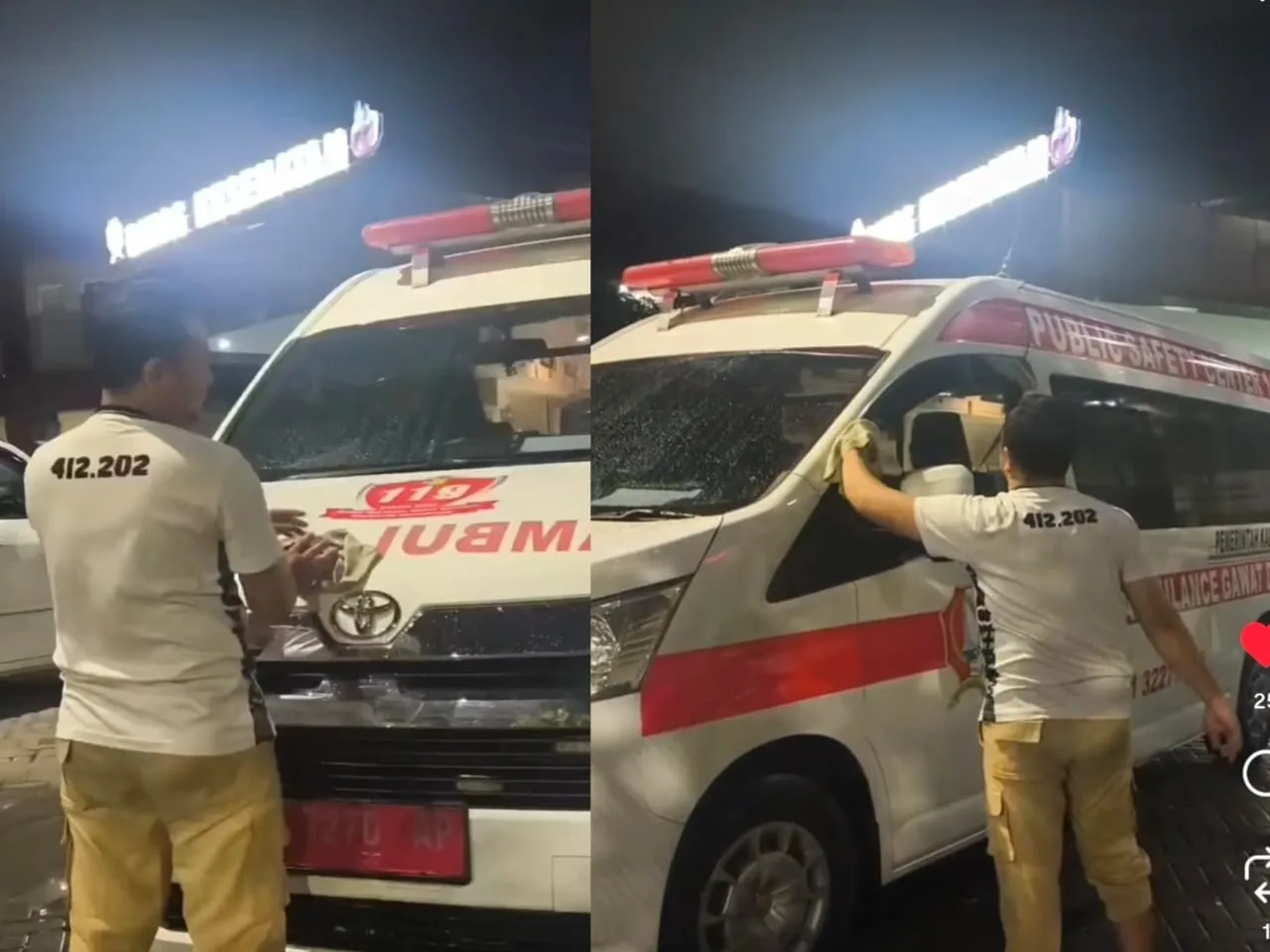 🚑✨ AMBULANS BERSIH, PELAYANAN LEBIH NYAMAN! ✨🚑