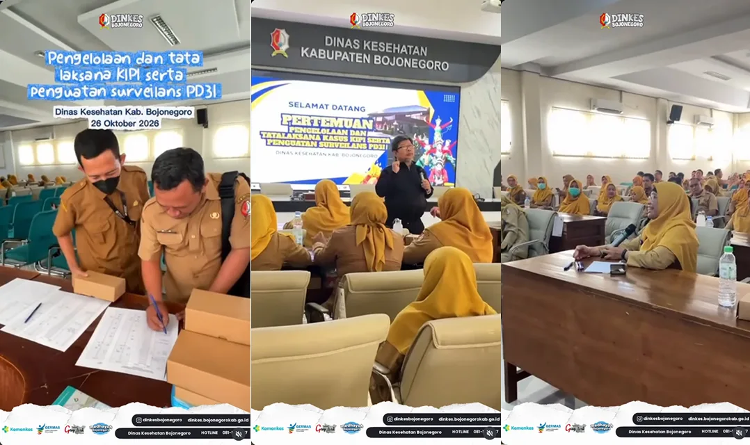 📢 PERTEMUAN PENGELOLAAN DAN TATALAKSANA KASUS KIPI SERTA PENGUATAN SURVEILANS PD3I
