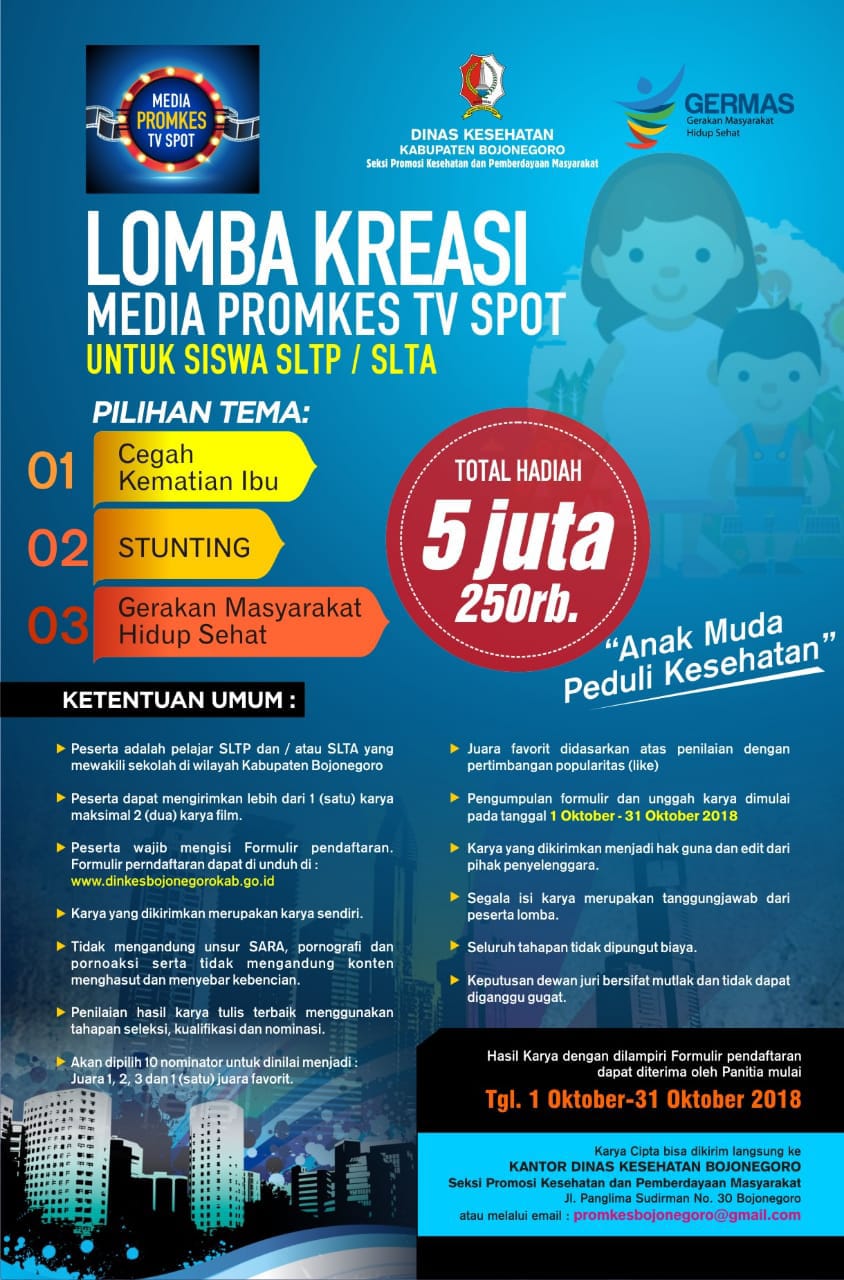LOMBA KREASI MEDIA PROMKES TV SPOT