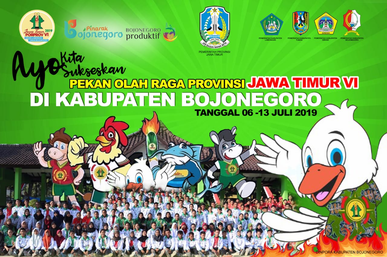 Ayo Kita Sukseskan PORPOV Jawa Timur VI