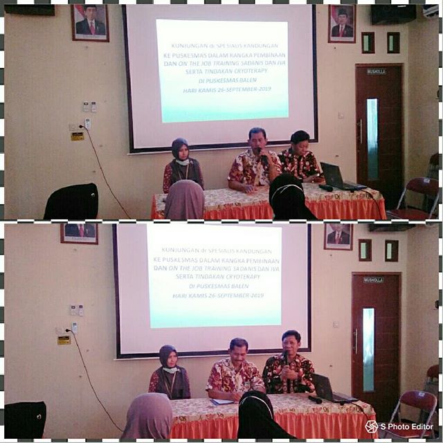 Kunjungan dr. Spesialis Kandungan Ke Puskesmas