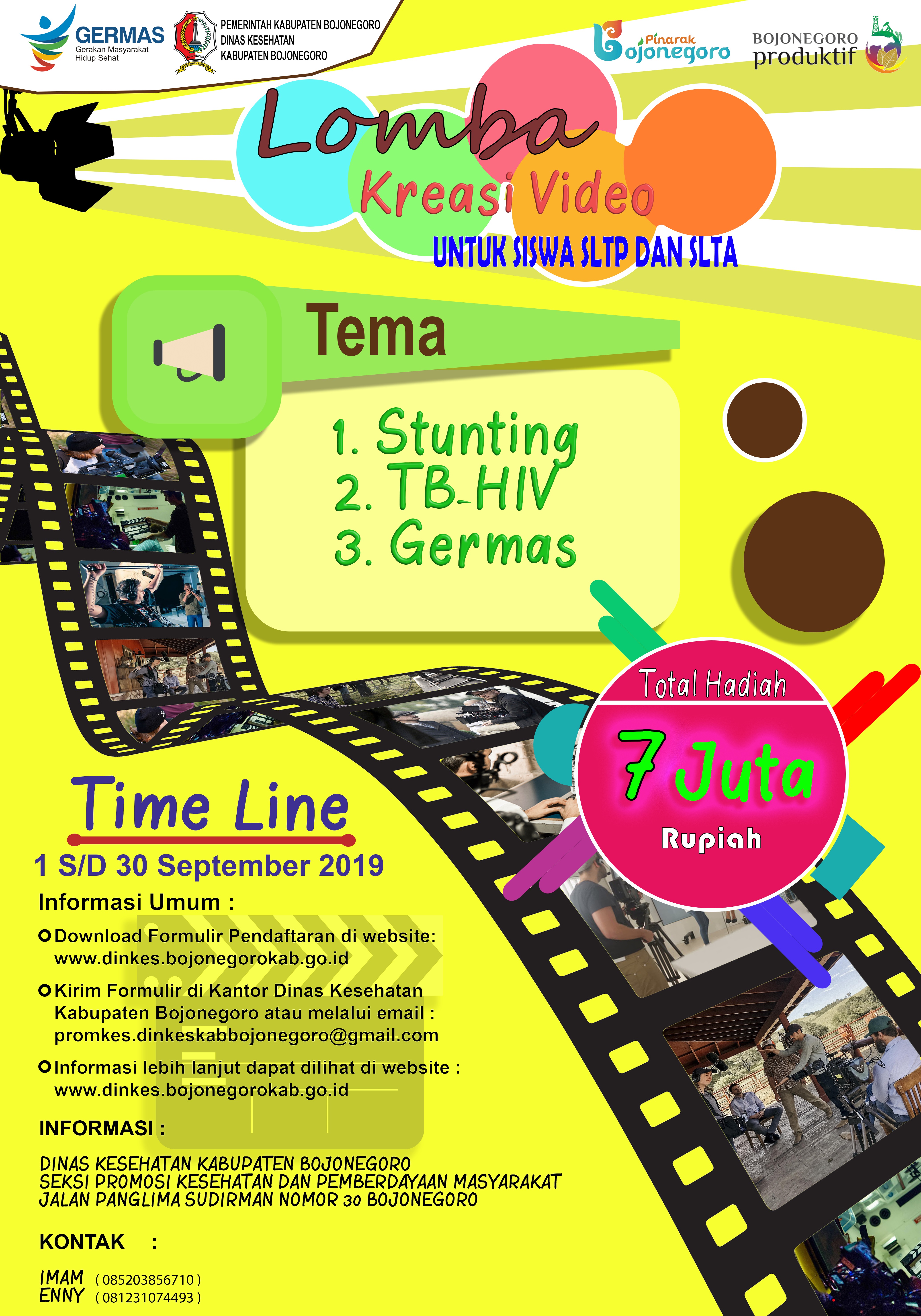 10 BESAR LOMBA VIDEO SPOT 2019