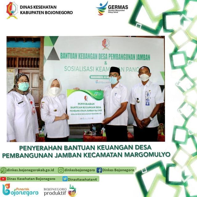 Penyerahan BKK Program Intervensi Kesehatan Lingkungan