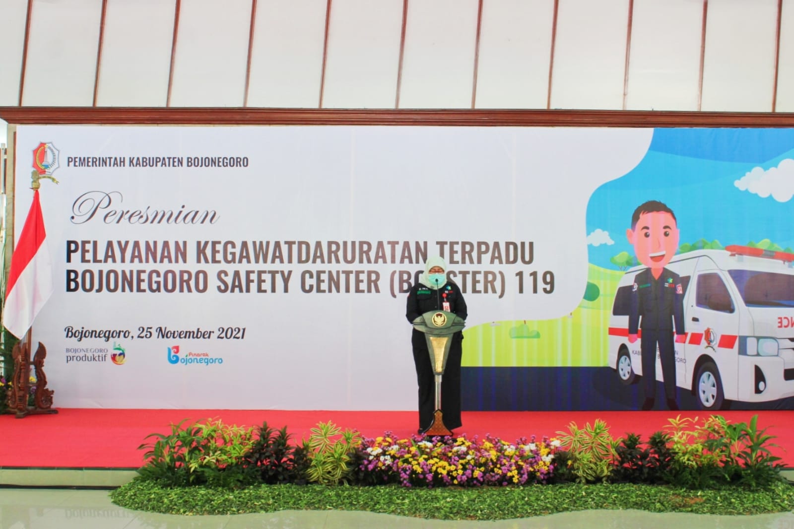 PERESMIAN PELAYANAN KEGAWATDARURATAN TERPADU BOJONEGORO SAFETY CENTER (BOOSTER) 119