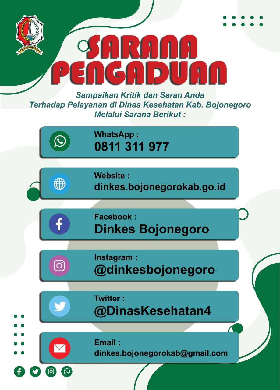 SARANA PENGADUAN PELAYANAN DI DINAS KESEHATAN