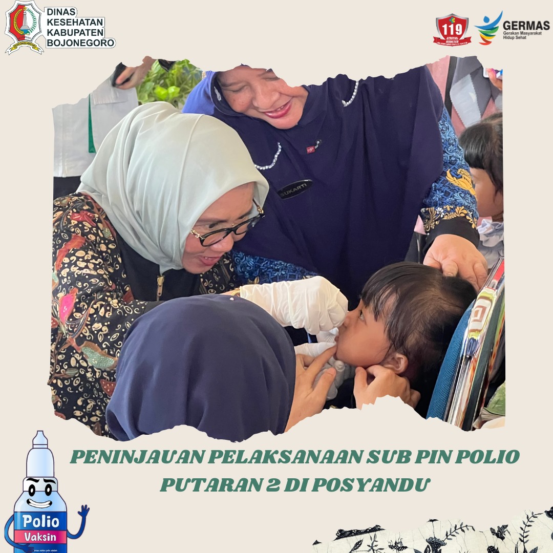 Peninjauan Pelaksanaan Sub PIN Polio Putaran 2