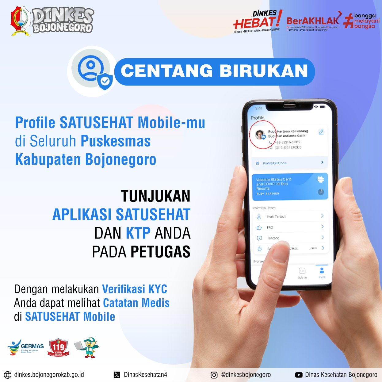 Yuk Verifikasikan Profil SATUSEHAT Mobile-mu!