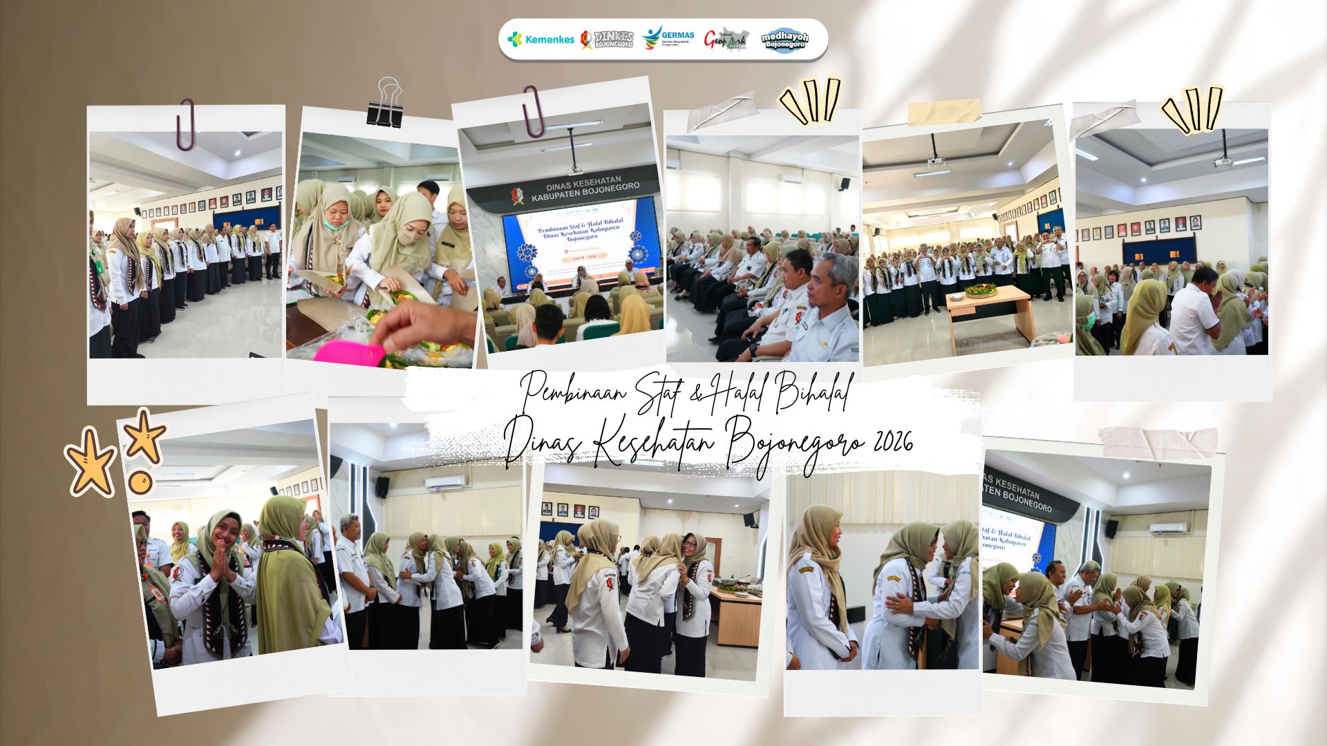Pembinaan Staf & Halal Bi Halal Karyawan Dinas Kesehatan Kabupaten Bojonegoro 1447H