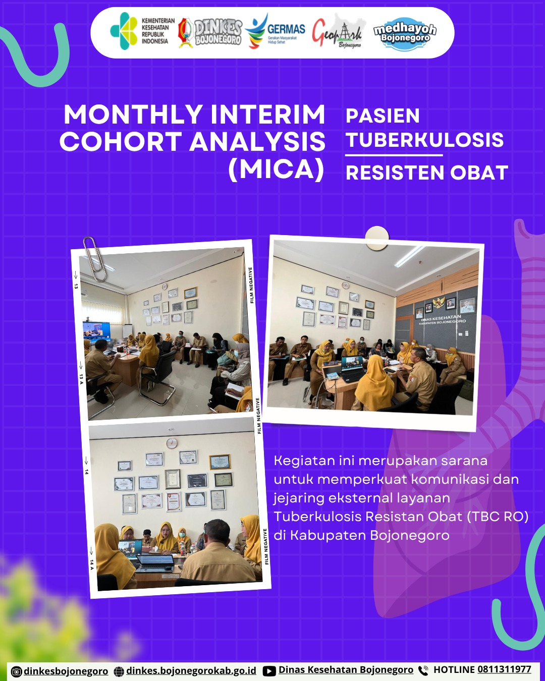 Dinas Kesehatan Bojonegoro Optimalkan Pelayanan TBC Resisten Obat dengan Program MICA