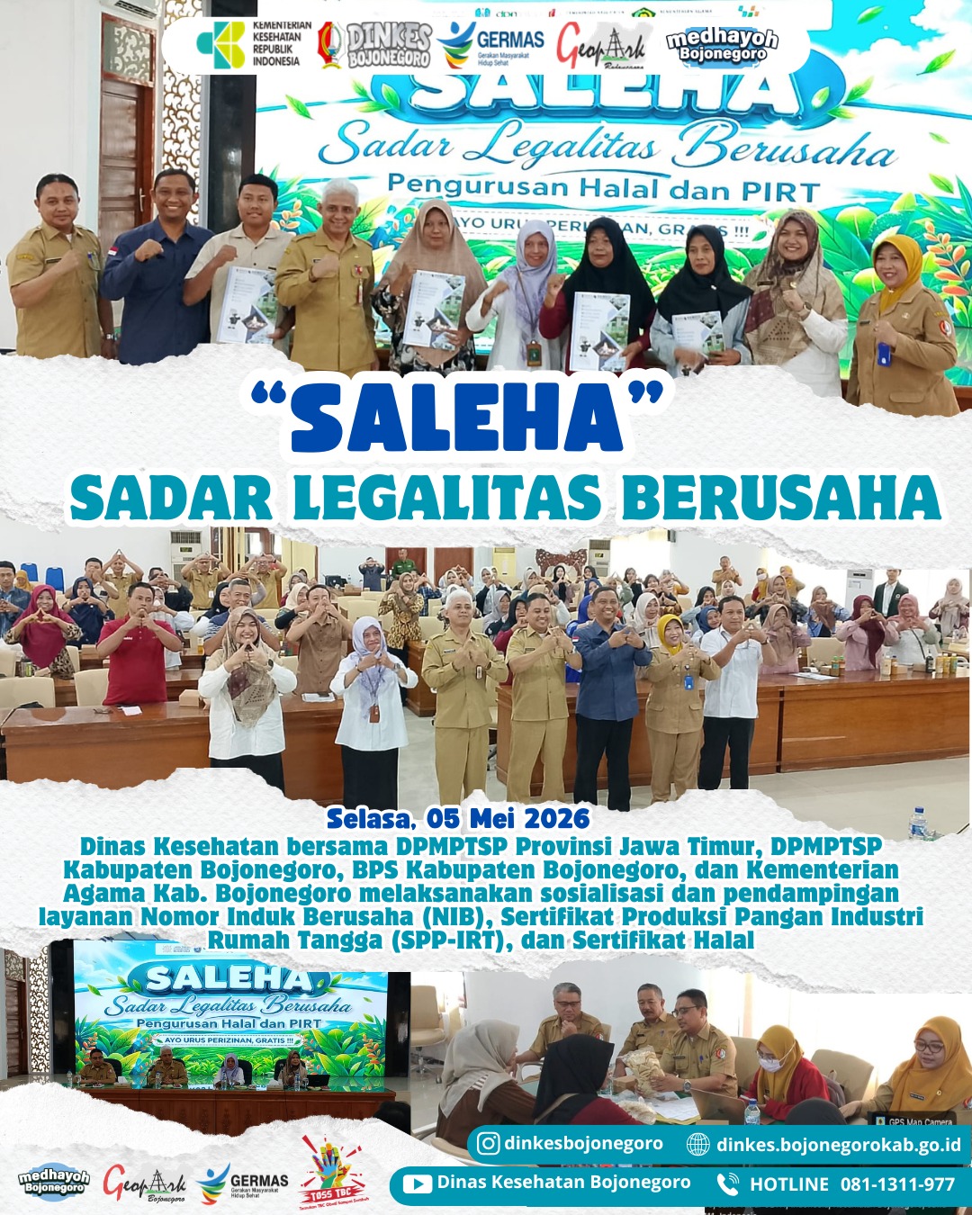 Sadar Legalitas Berusaha (SALEHA)
