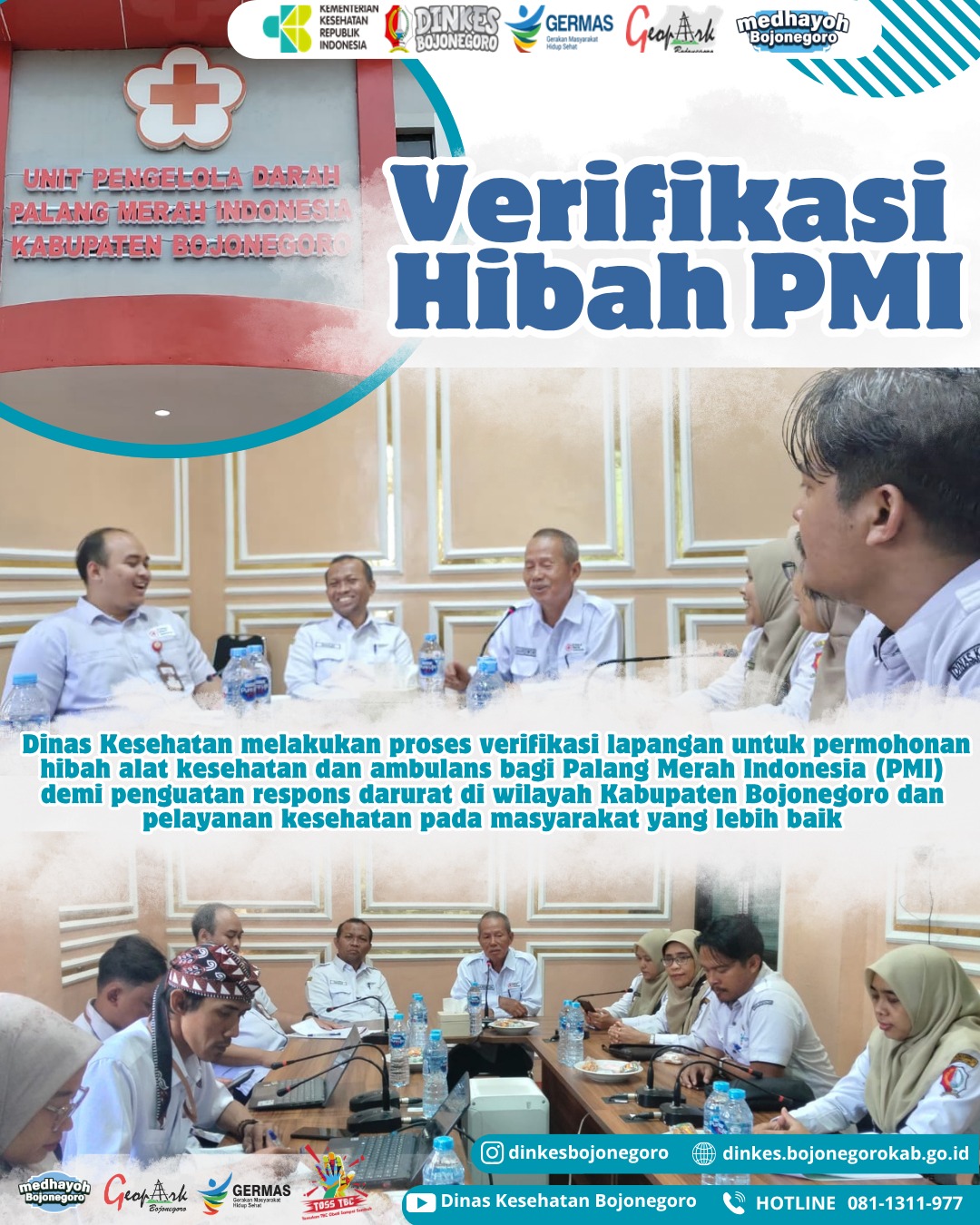 Verifikasi Hibah PMI - Memperkuat Sinergi demi Pelayanan Kesehatan yang Prima 🚑