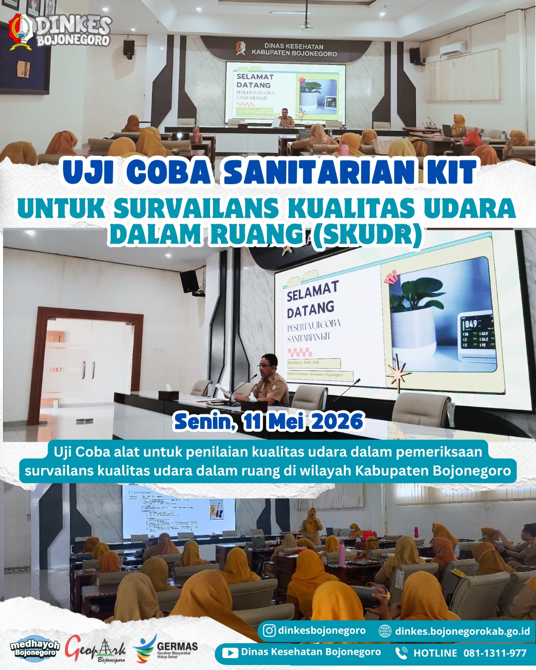 Uji Coba Sanitarian Kit Untuk SKUDR 2026