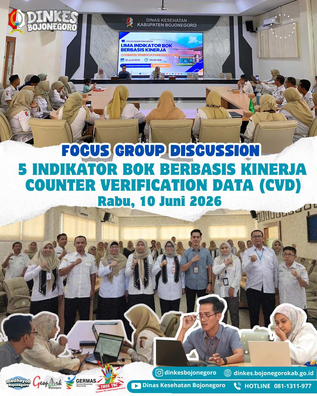 FGD 5 Indikator BOK Berbasis Kinerja Counter Verification Data (CVD)
