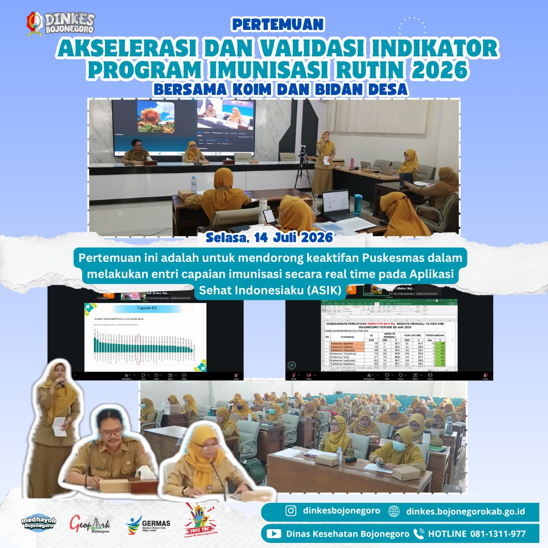 Pertemuan Akselerasi dan Validasi Indikator Program Imunisasi Rutin 2026
