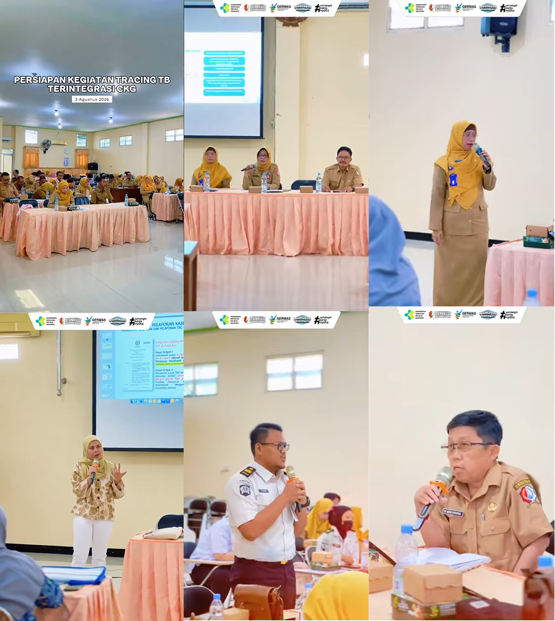 Persiapan Tracing TB Terintegrasi CKG dan Workshop Skrining TB Menggunakan X-Ray