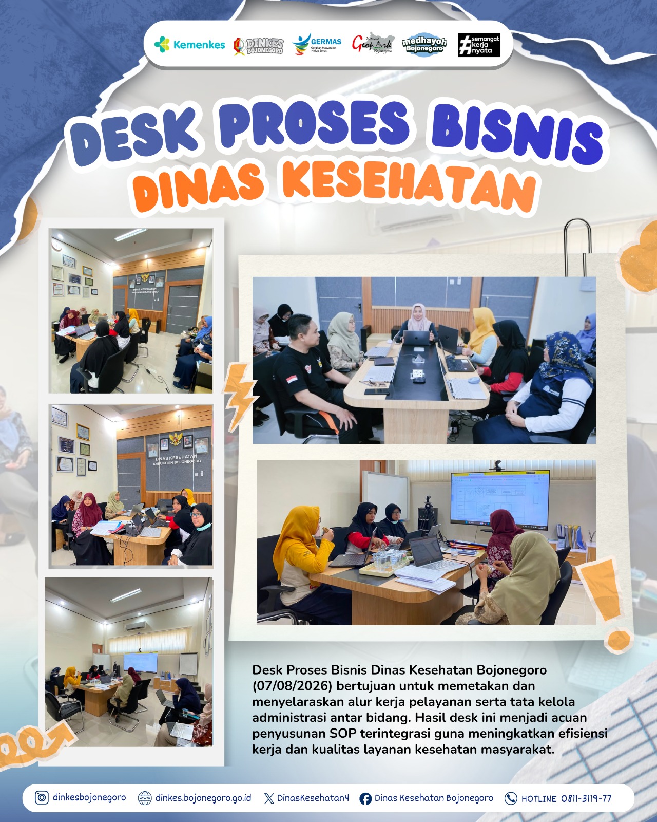 Desk Proses Bisnis Dinas Kesehatan Bojonegoro