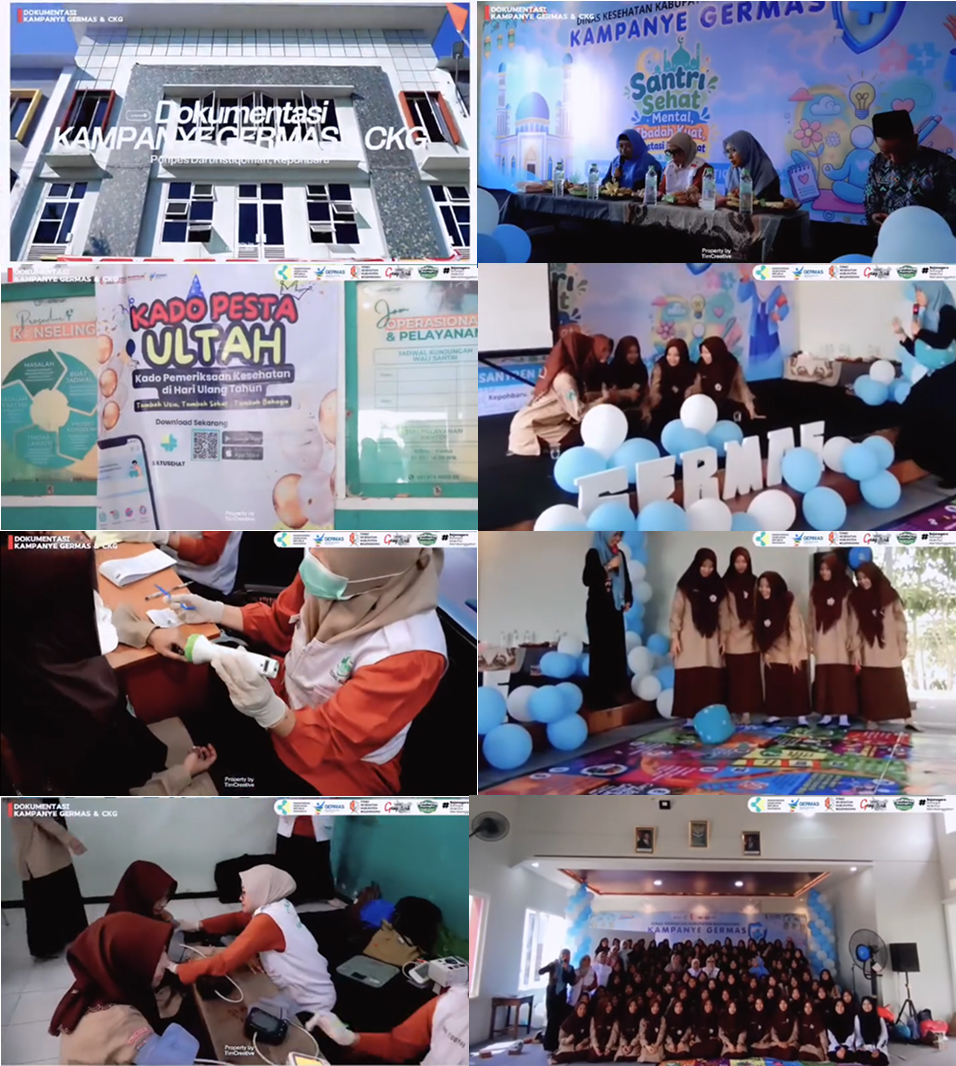 Kampanye Gerakan Masyarakat Hidup Bersih dan Sehat di Pondok Pesantren Modern Darul Istiqomah