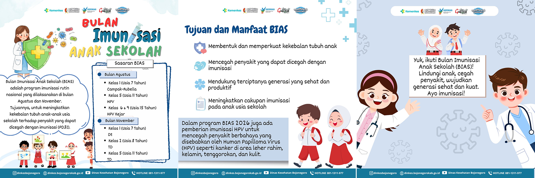 💉🌟 SUKSESKAN BULAN IMUNISASI ANAK SEKOLAH (BIAS)! 🌟💉