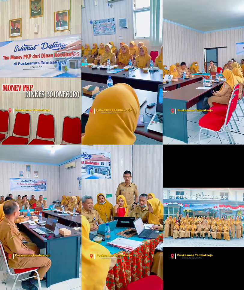 UPAYA PENINGKATAN MUTU LAYANAN : DINAS KESEHATAN LAKUKAN PEMBINAAN DI PUSKESMAS TAMBAKREJO ✨