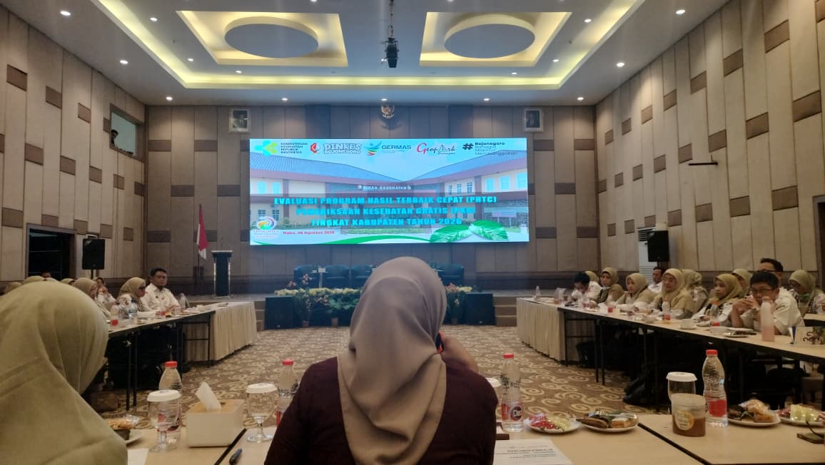 Pelaksanaan Evaluasi Program Hasil Terbaik Cepat (PHTC) Cek Kesehatan Gratis (CKG) Bojonegoro 2026