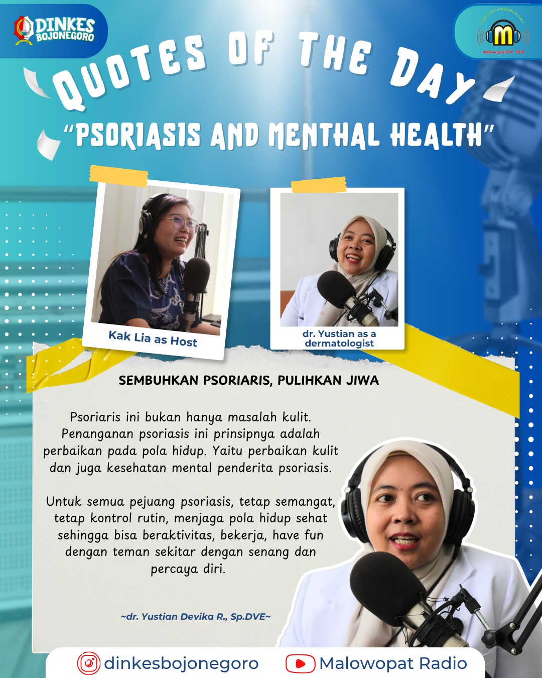 Quotes Of The Day - Radio talkshow Jumat 28 Agustus 2026