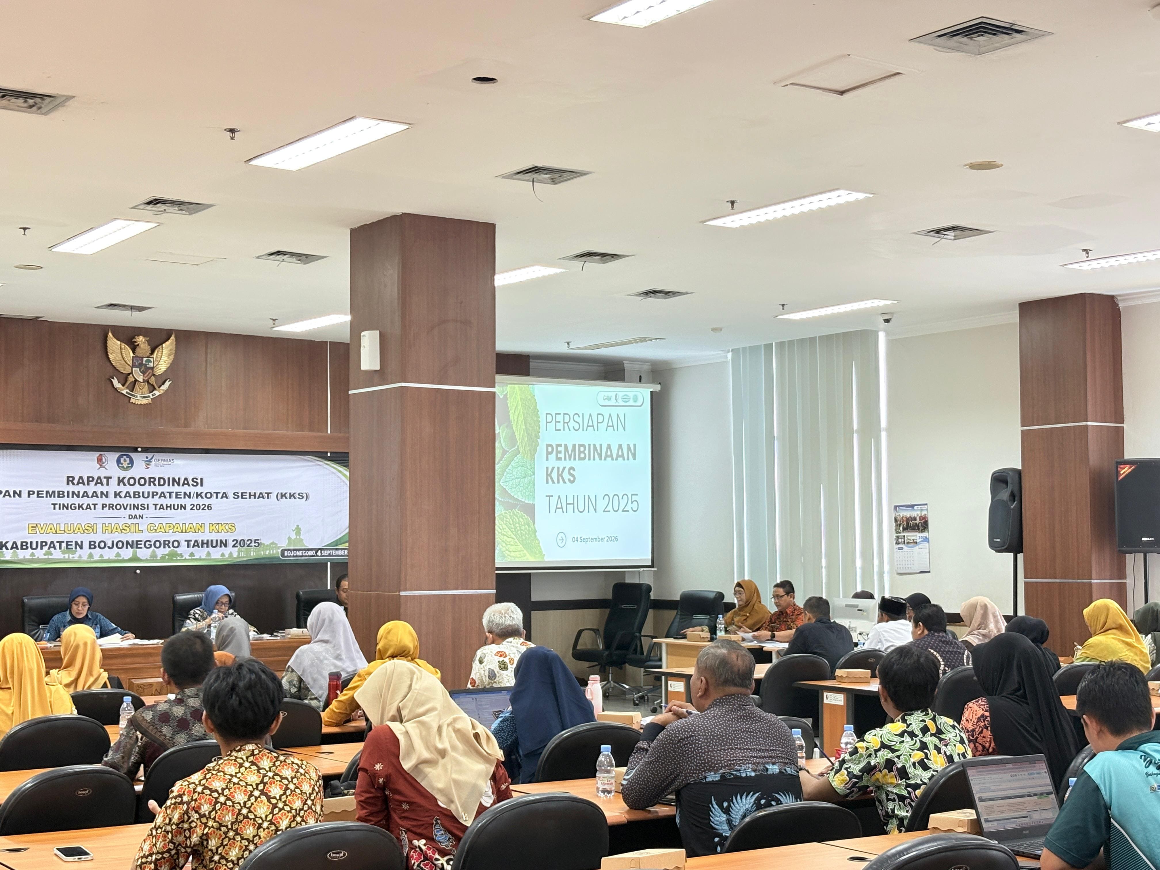 Rapat Koordinasi Persiapan Pembinaan Kabupaten/Kota Sehat (KKS) Tingkat Provinsi Tahun 2026