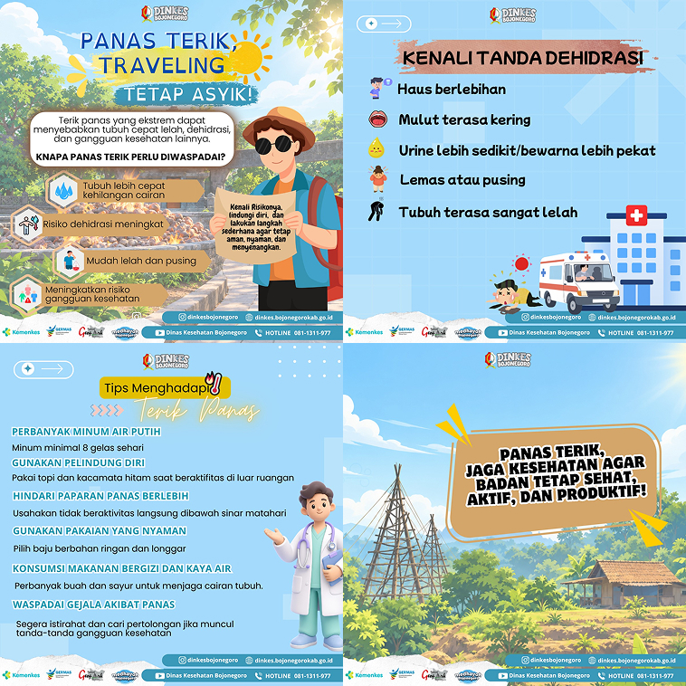☀️ PANAS TERIK, TETAP SEHAT, AKTIF, DAN PRODUKTIF!