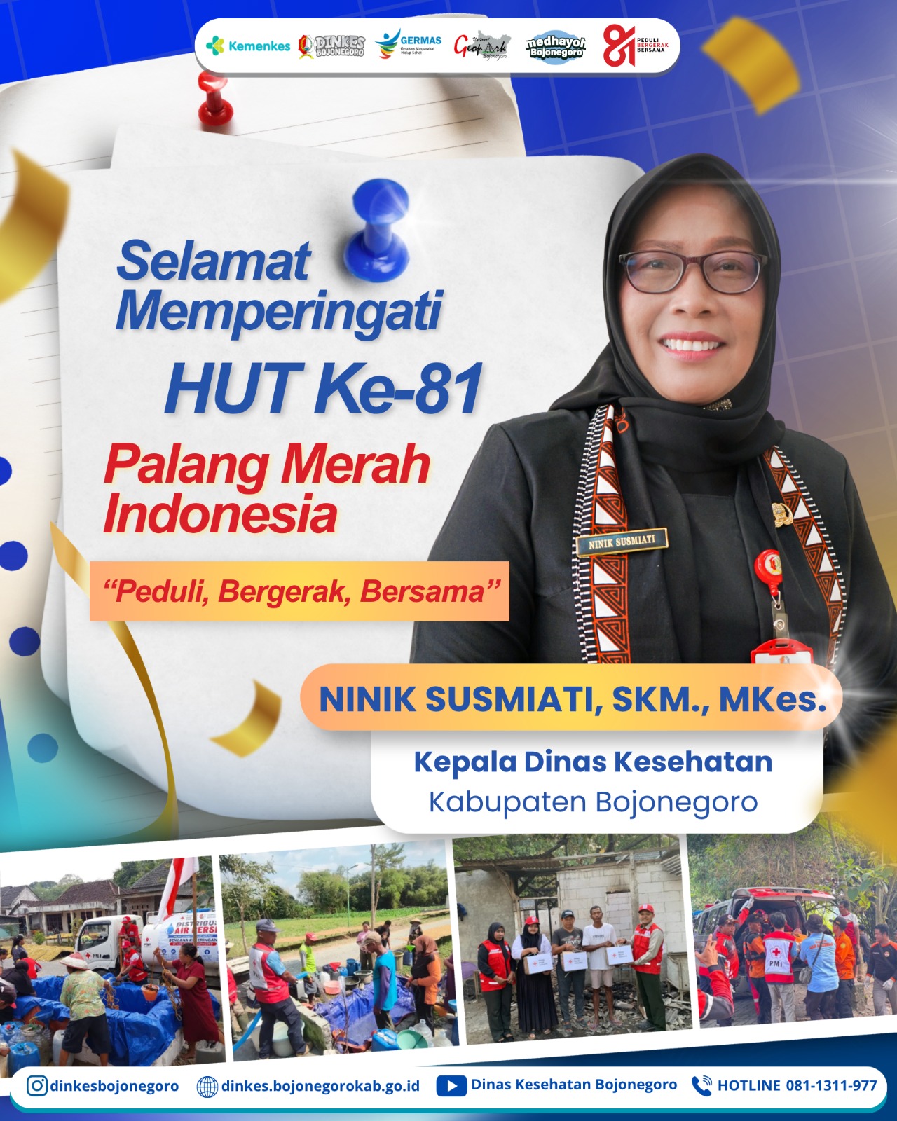 🩸 Selamat Hari Ulang Tahun ke-81 Palang Merah Indonesia!