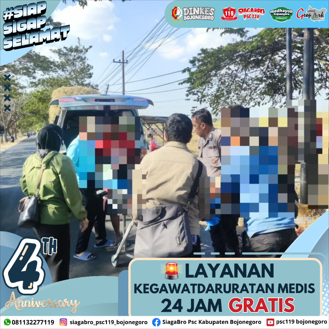 🔰LAPORAN KEJADIAN KEGAWATDARURATAN MEDIS PRA RUMAH SAKIT SIAGA BRO PSC 119 PUSKESMAS BALEN🔰