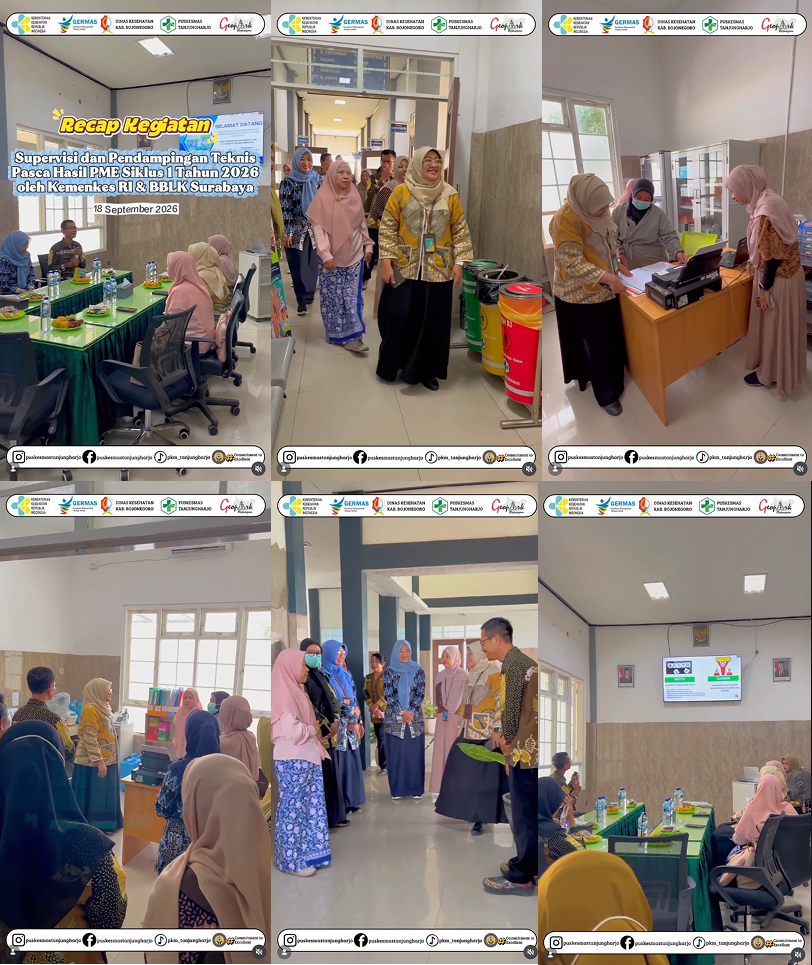 Recap Supervisi dan Pendampingan Teknis pasca hasil PME siklus 1 Tahun 2026