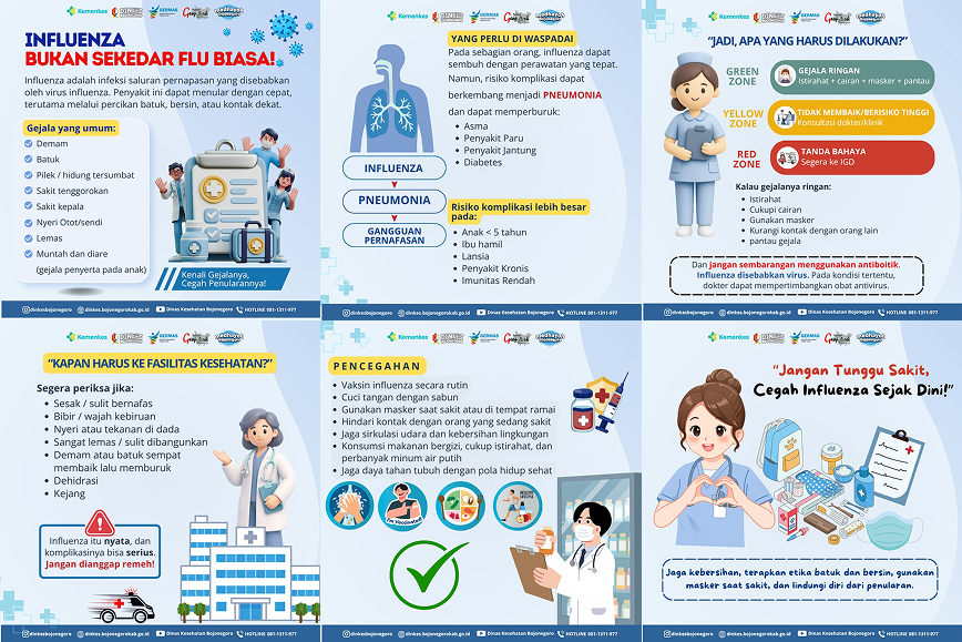 🦠 JANGAN TUNGGU SAKIT, CEGAH INFLUENZA SEJAK DINI!