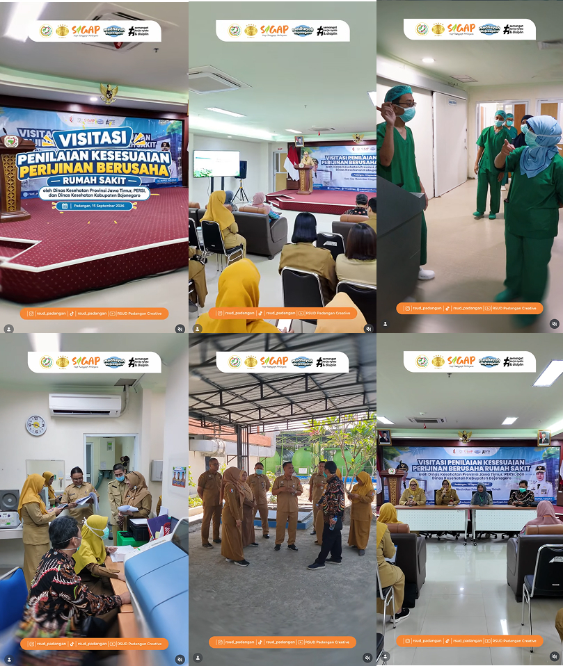 Visitasi Penilaian Kesesuaian Perizinan Berusaha Rumah Sakit 🏥 RSUD PADANGAN