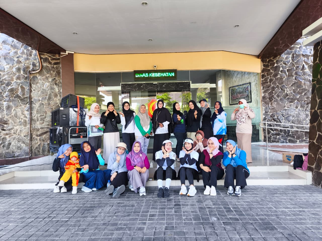 SENAM BERSAMA DINAS KESEHATAN KABUPATEN BOJONEGORO