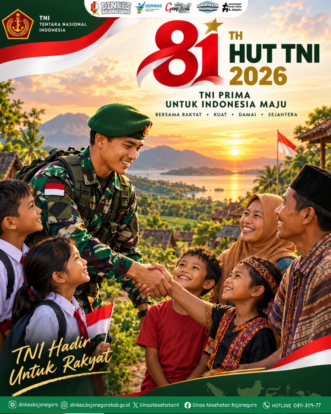 DIRGAHAYU TNI ke 81 TAHUN!