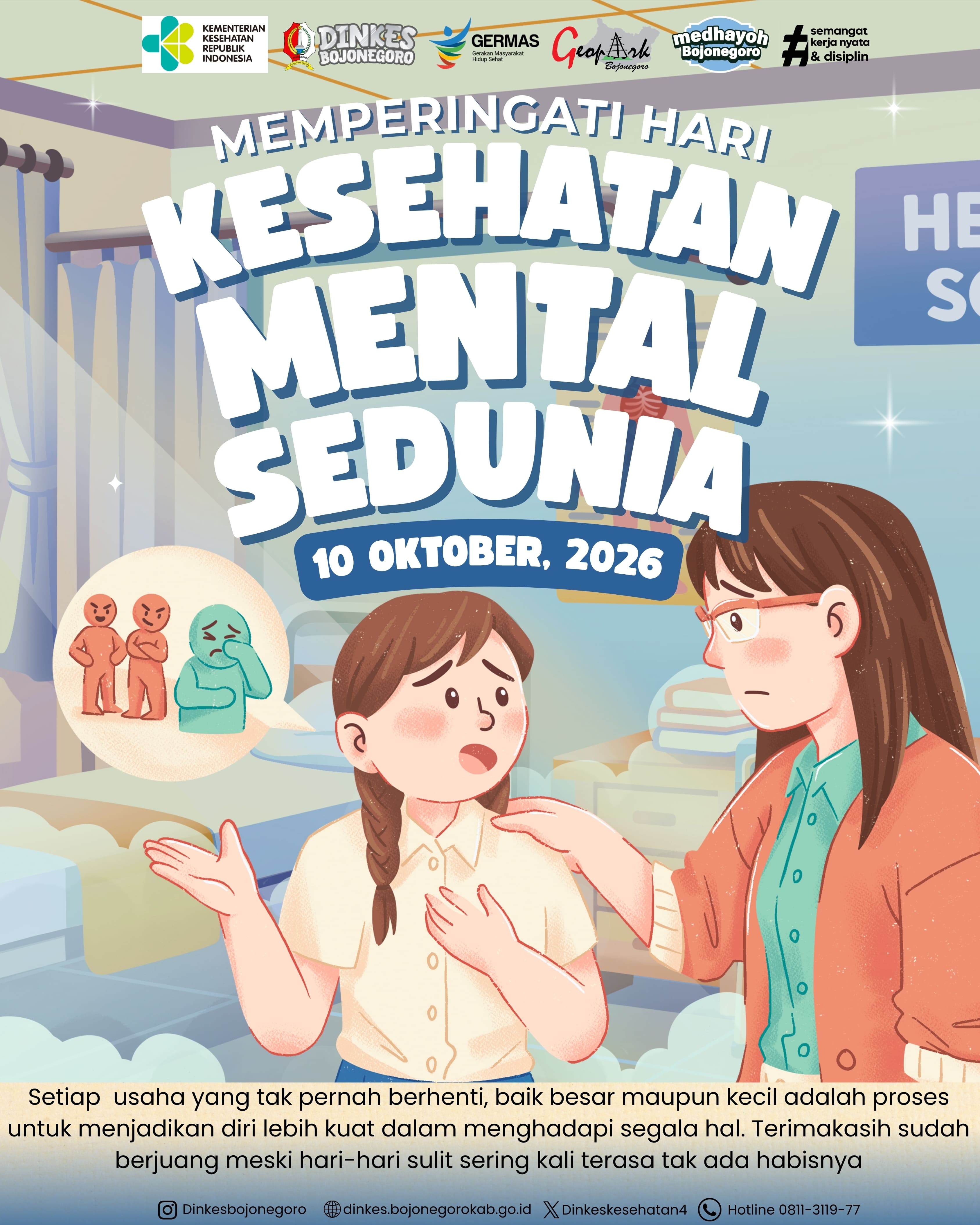 Selamat Hari Kesehatan Mental Sedunia
