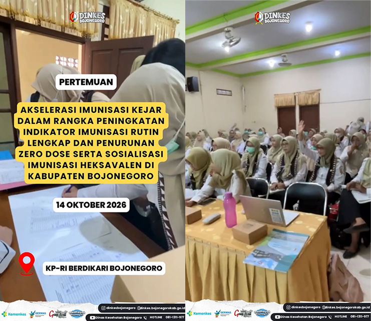 📌AKSELERASI IMUNISASI KEJAR KABUPATEN BOJONEGORO