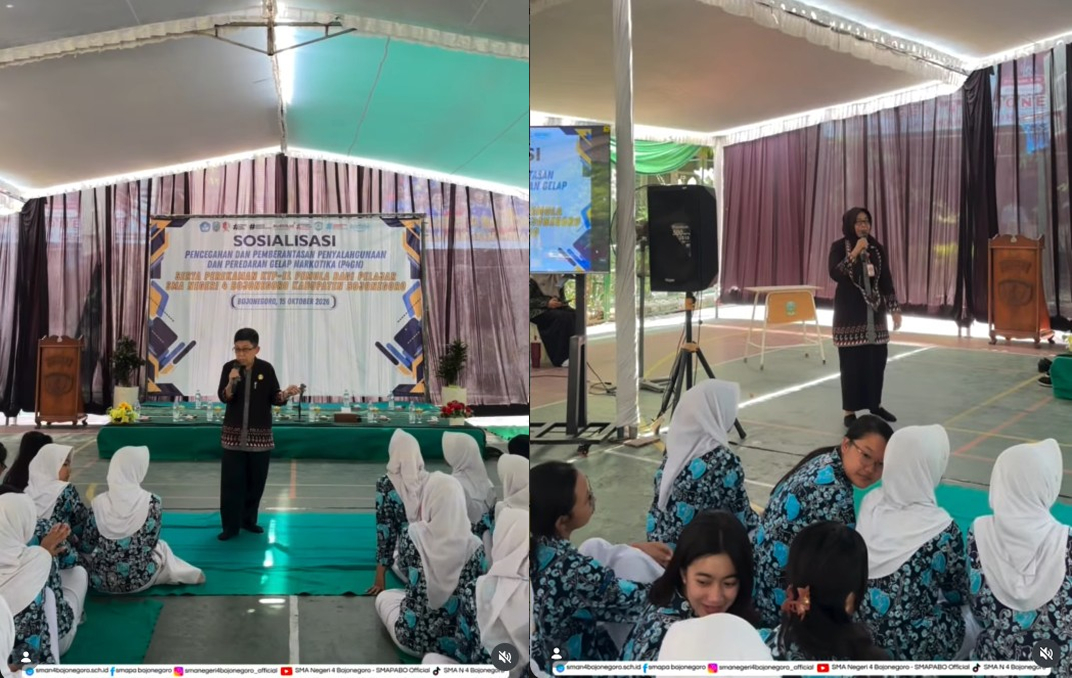 CEGAH NARKOBA, WUJUDKAN GENERASI MUDA SEHAT DAN TERTIB ADMINISTRASI KEPENDUDUKAN