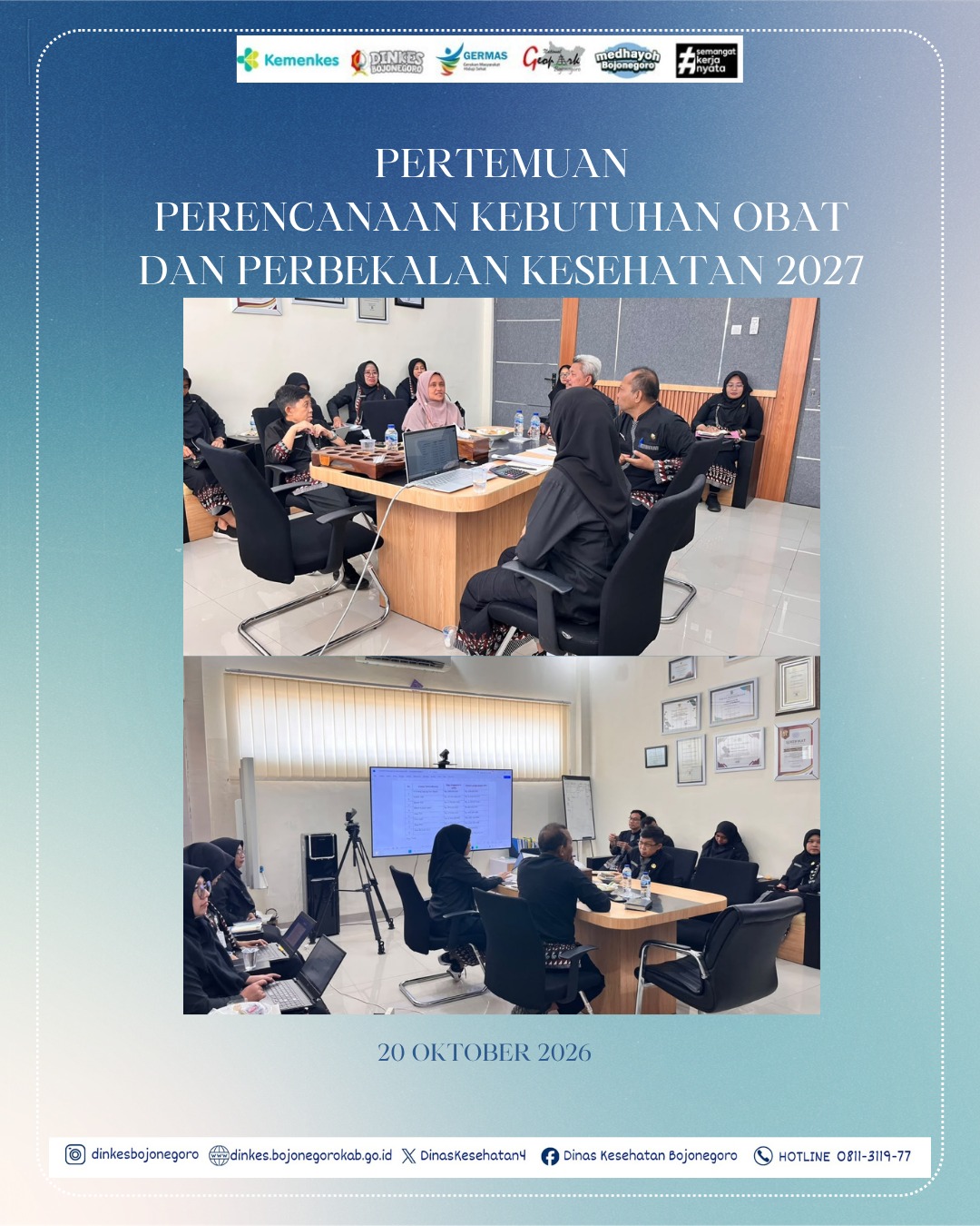 Pertemuan Perencanaan Kebutuhan Obat dan Perbekalan Kesehatan 2027