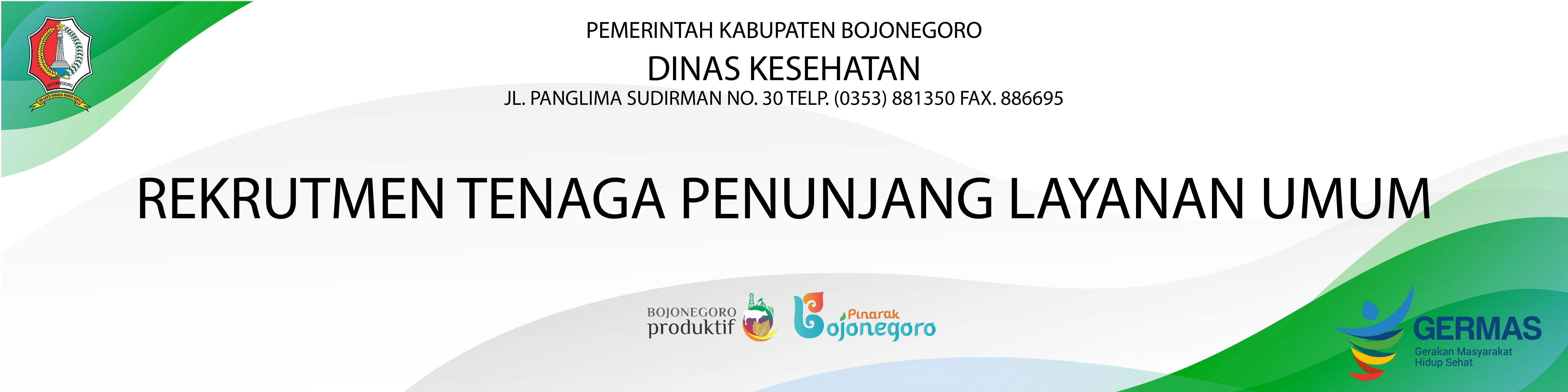 REKRUTMEN TENAGA PELAYANAN UMUM TAHUN 2020