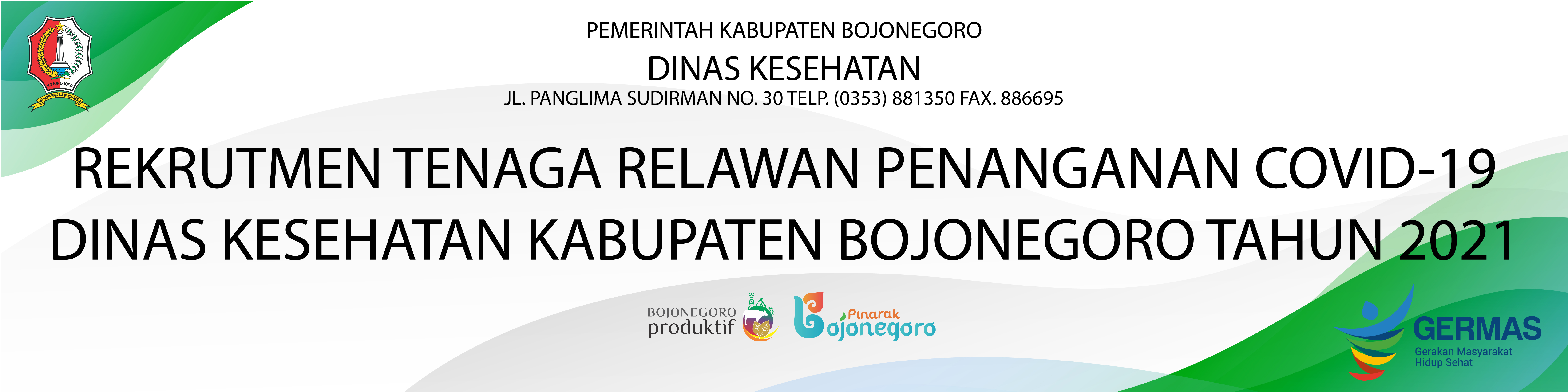 REKRUTMEN TENAGA RELAWAN PENANGANAN COVID-19