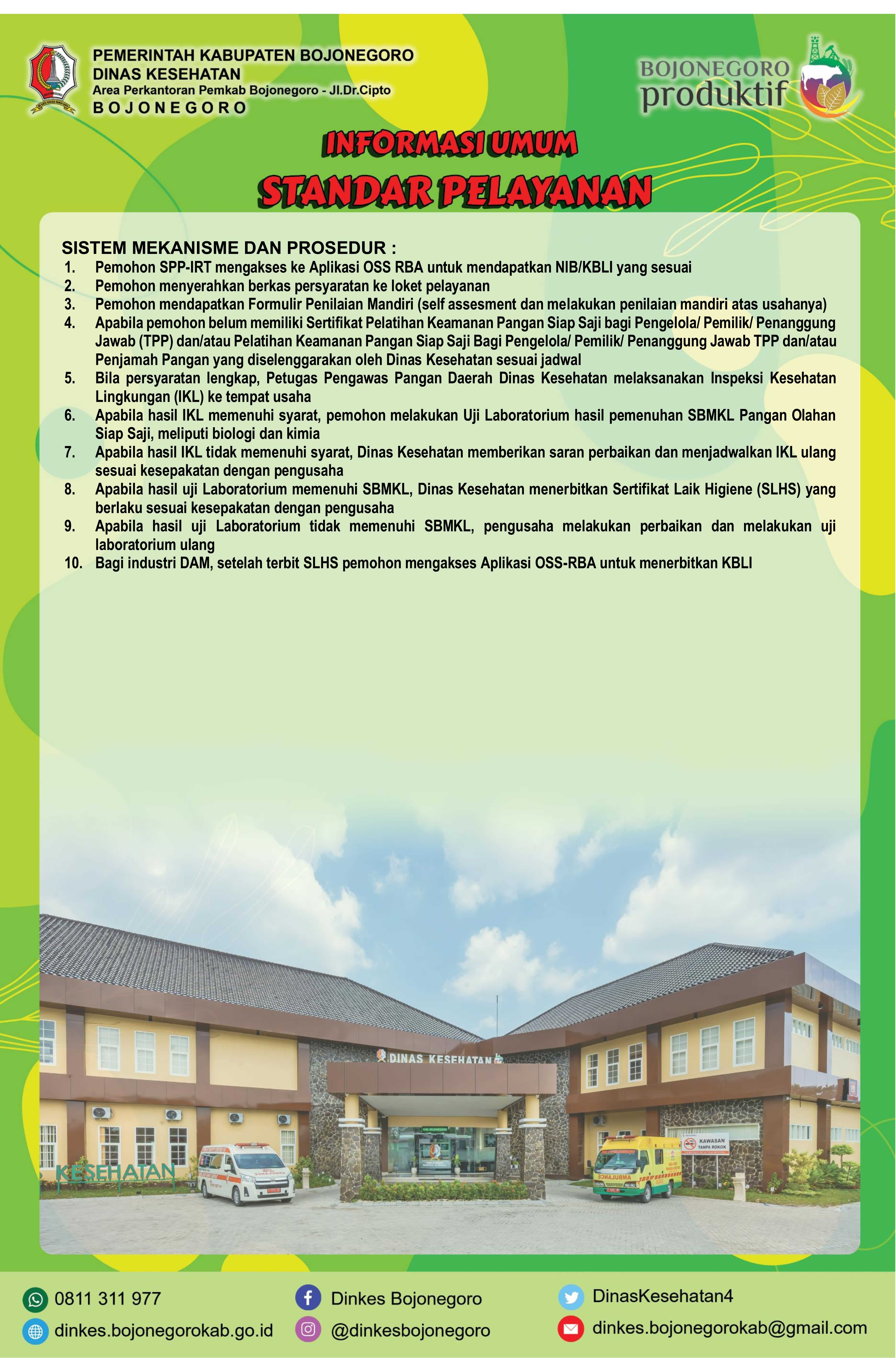 Pelayanan Publik Dinas Kesehatan